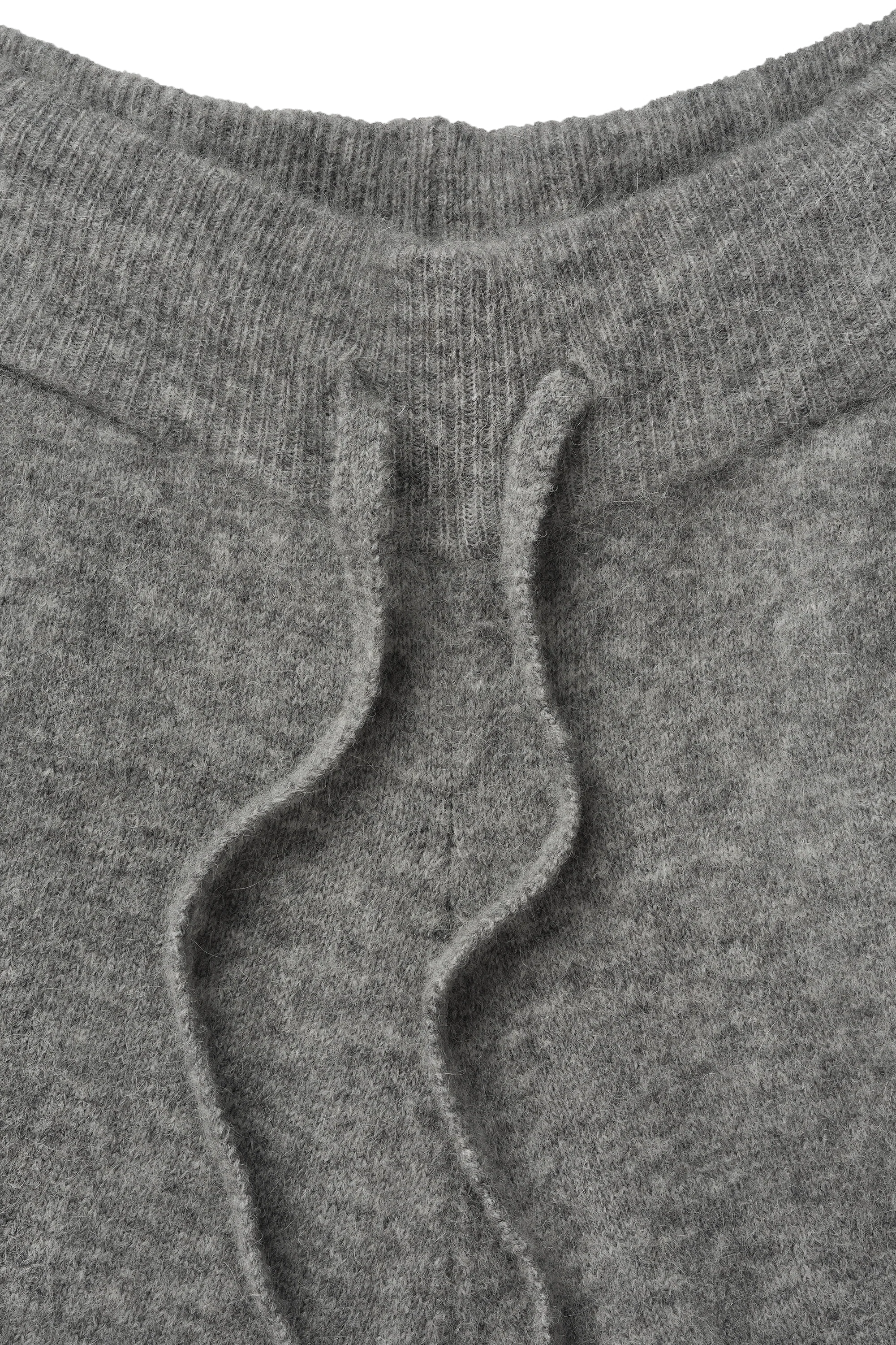 Alpaca Knit Cuff Pant in Alpaca Cloud - Image 4
