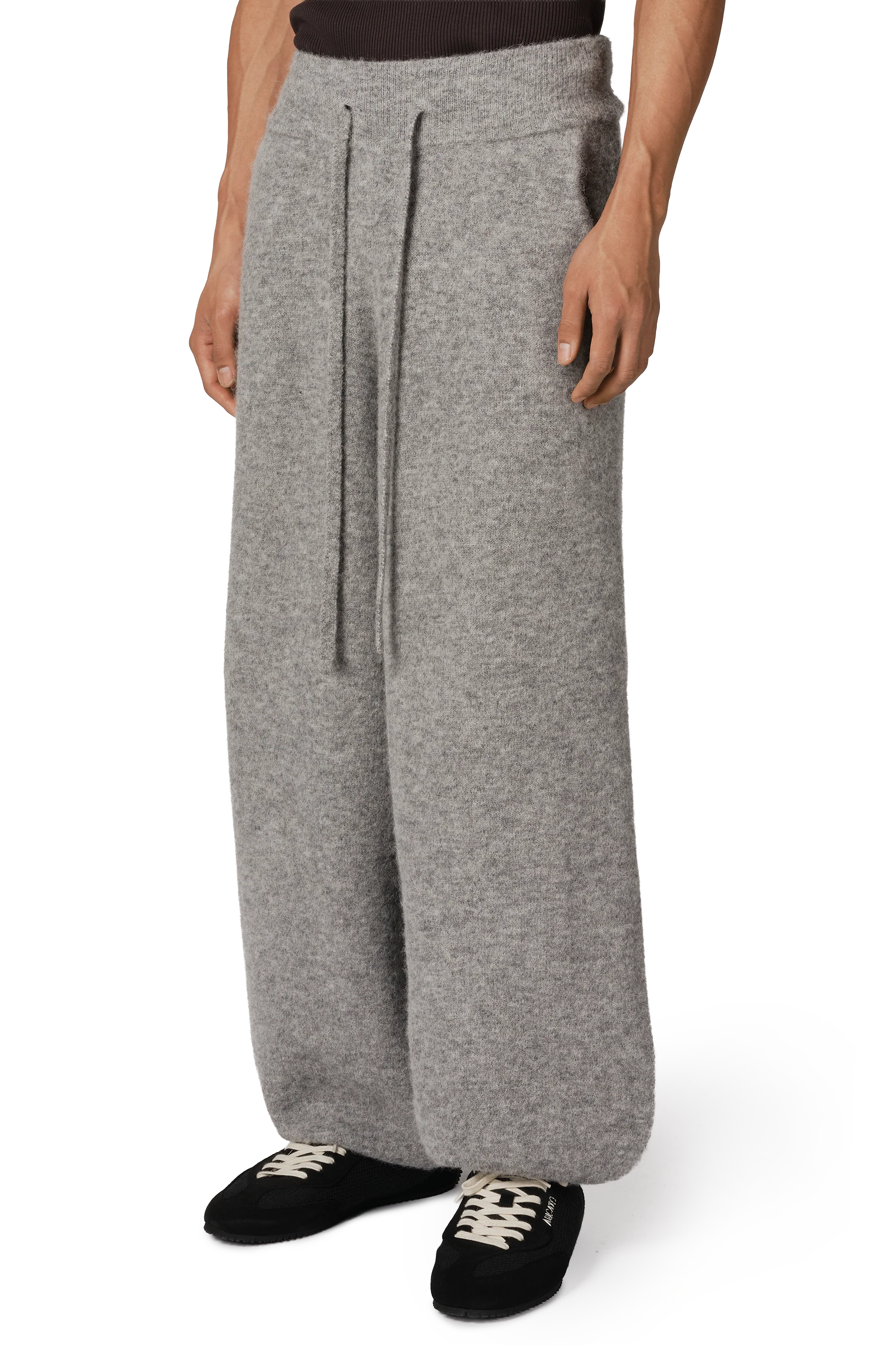 Alpaca Knit Cuff Pant in Alpaca Cloud - Image 5