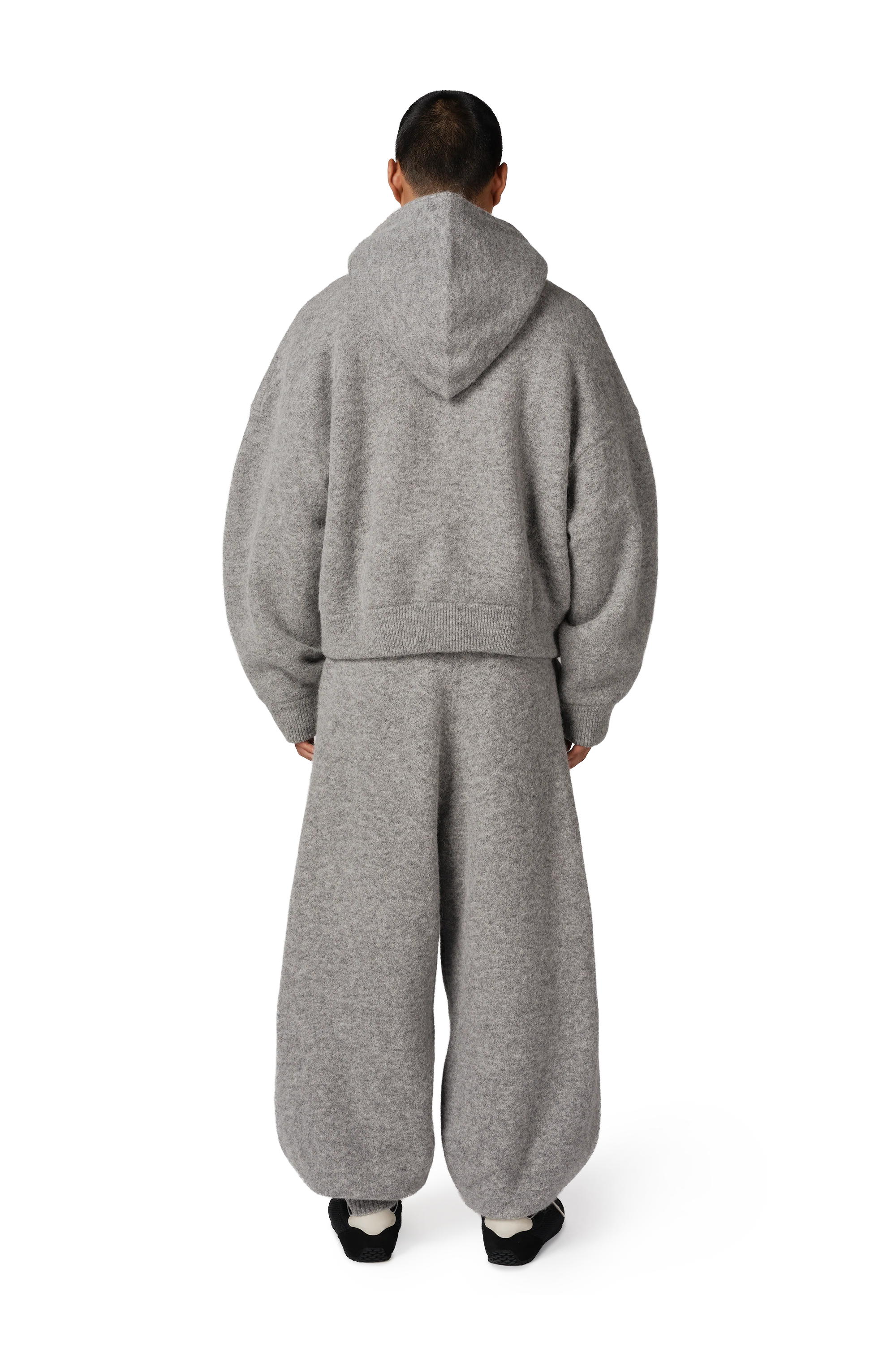 Alpaca Knit Cuff Pant in Alpaca Cloud - Image 8