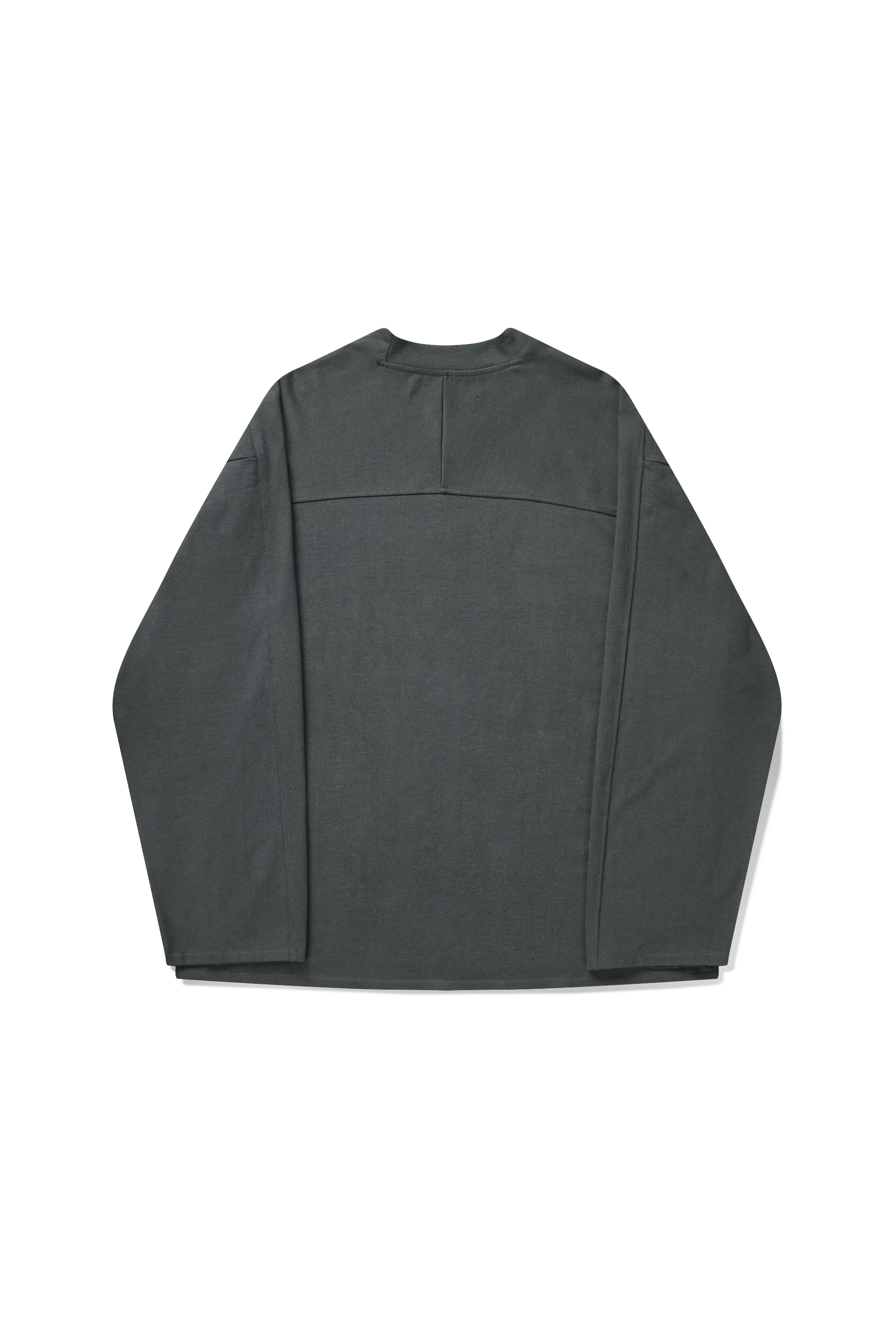 D7 Studio Long Sleeve Tee in Steel - Image 6