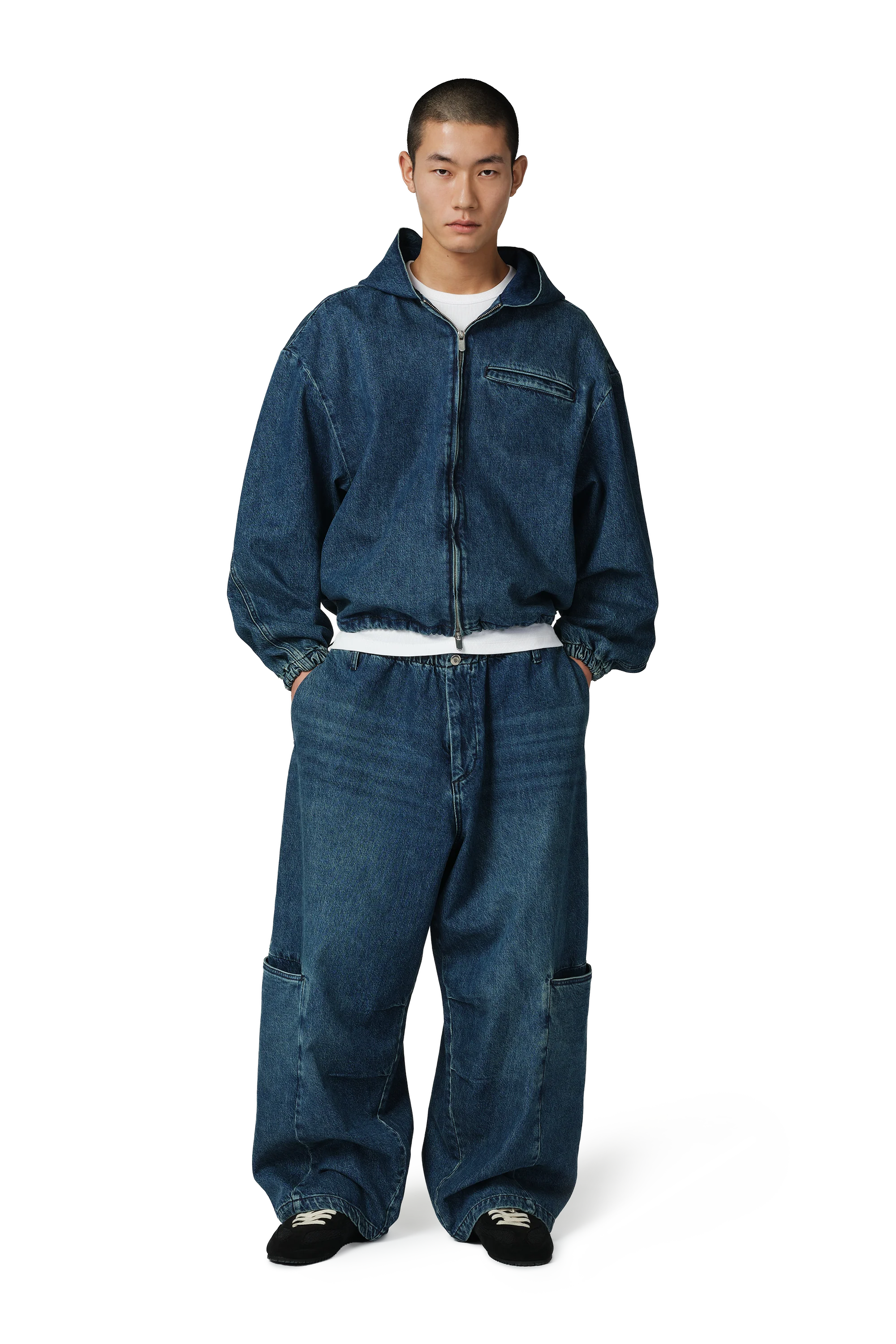 Denim 410 Sagyo Pant in Clouded Indigo - Image 3