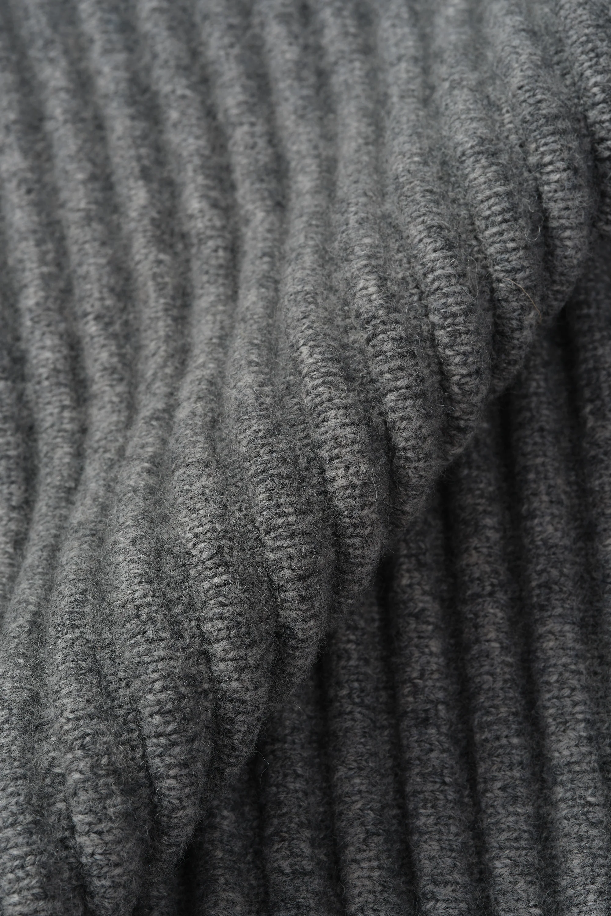 Globe Rib Knit Cardigan in Rhino - Image 13