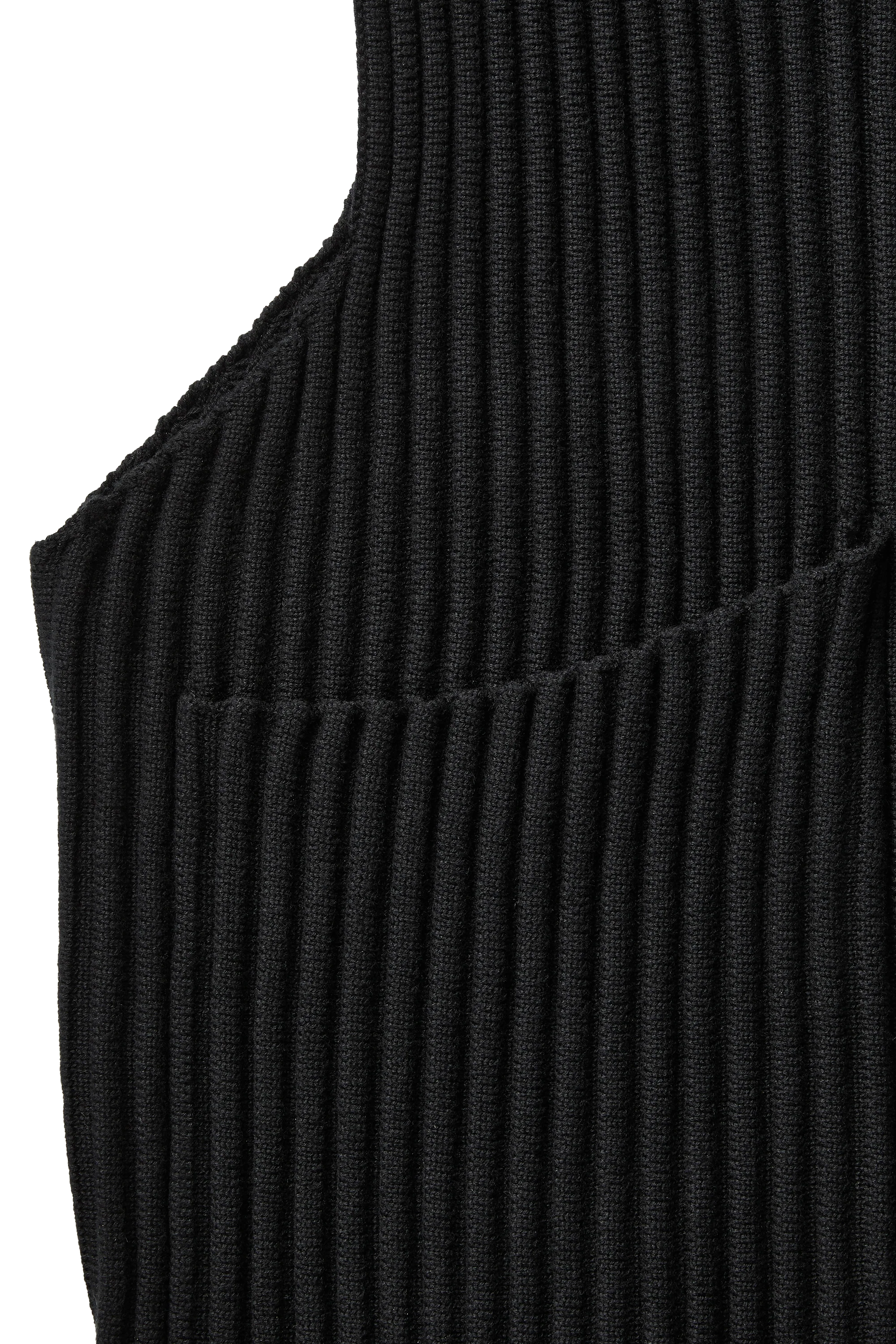 Ribbed Utility Vest in Night - Image 7